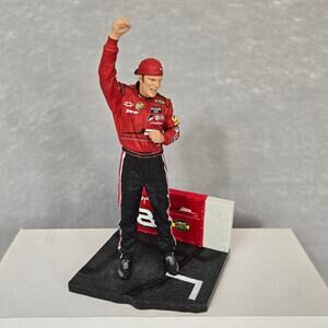 VTG 2004 NASCAR Dale Jr #8 Jr Nation Motorsports Action Figure with Raised Fist